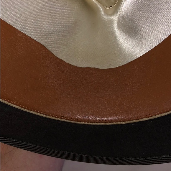 Mallory 1950s Brown Beaver Fedora (7-1/8) - Picture 10 of 12